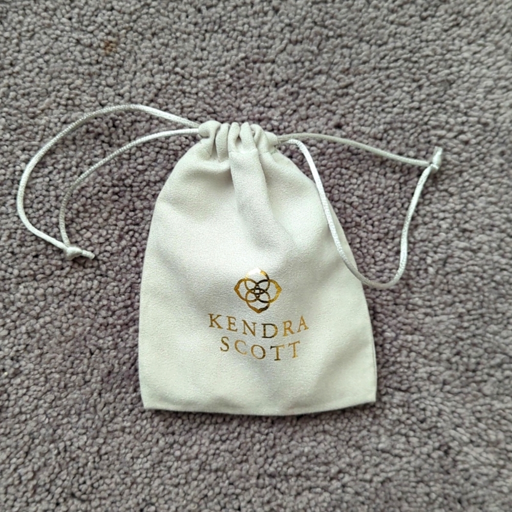 Kendra Scott Elisa necklace gold iridescent drusy